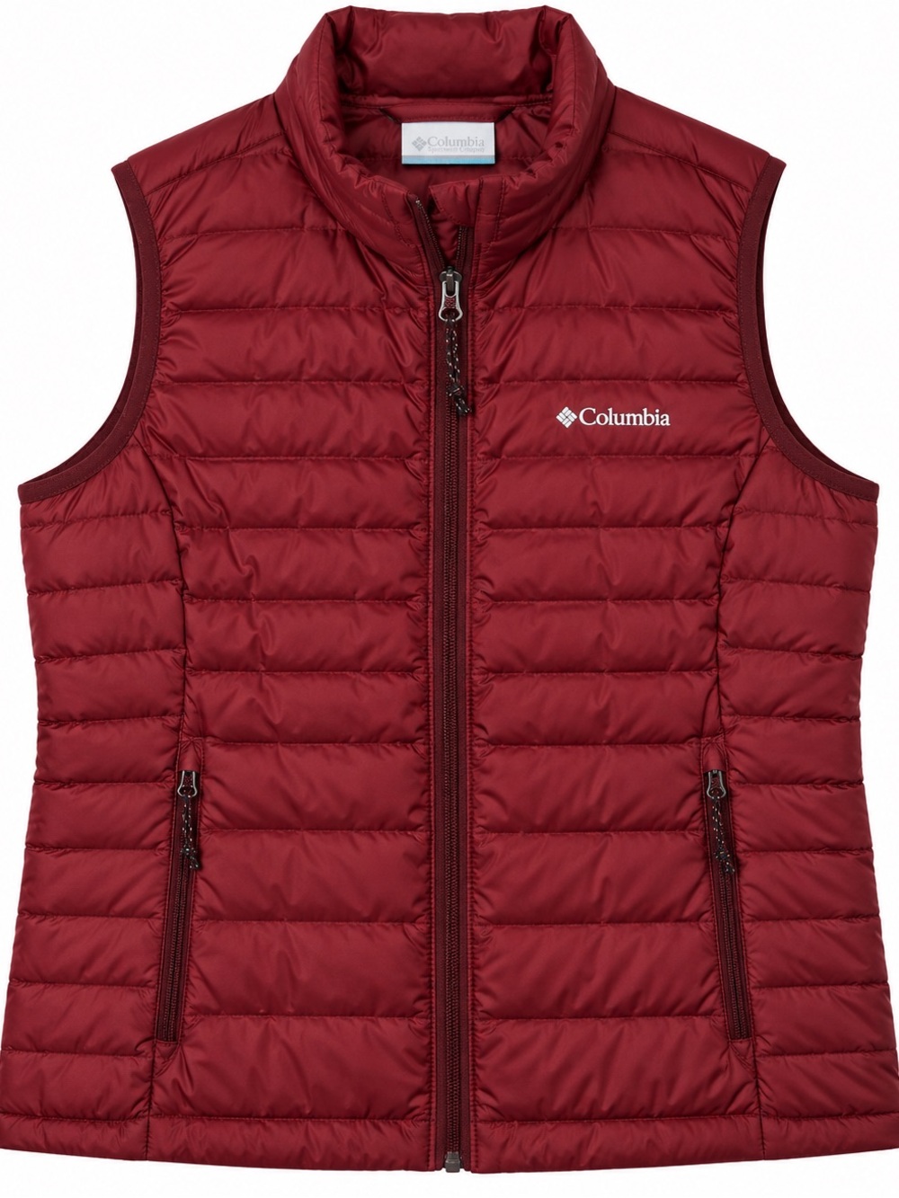 Columbia Women's Lightweight Quilted Vest - Burgundy-xl